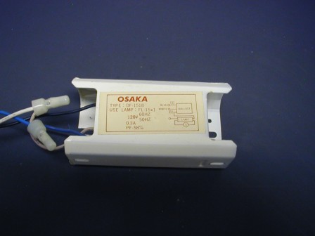 Osaka 3 Wire Fluorescent Light Ballast (120 Volt) (Was In An 18 Inch Fixture) (Item #31) $11.99